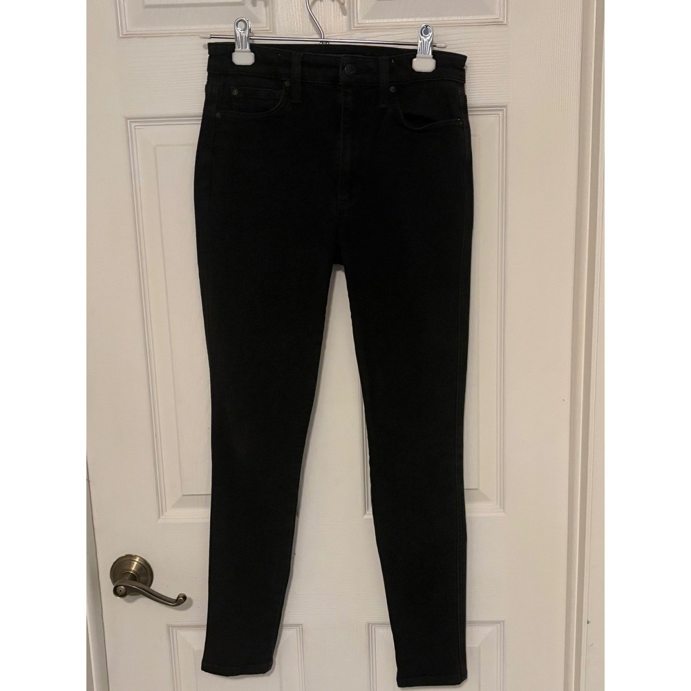 Joe's Jeans Flawless The Charlie 28 Black High Rise Skinny Ankle Stretch